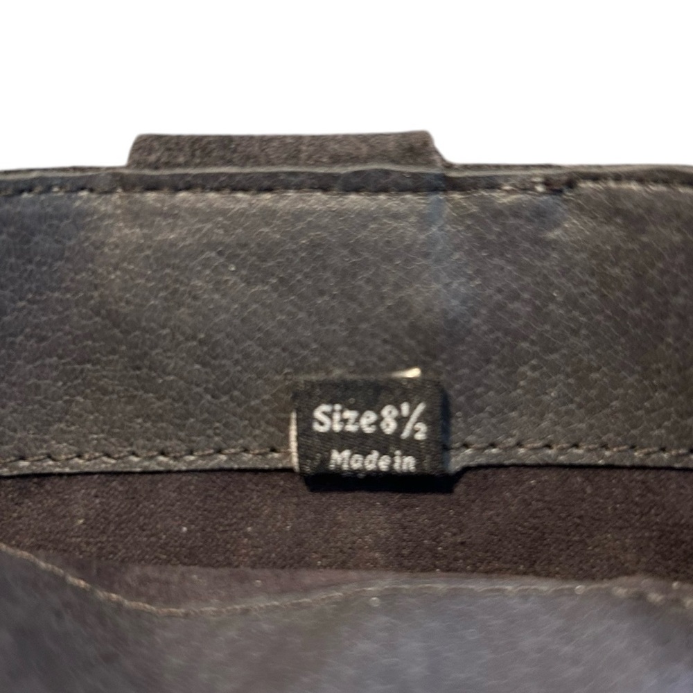 Dolce Vita Garnett Western Inspired Suede Tall Boots, Charcoal Gray, Siz… - Picture 7 of 14